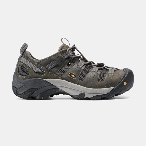 Magasin Chaussures Keen | Chaussures de Travail Keen Atlanta Cool Esd Steel Toe Homme Vert Foncé Olive (FRN431507)
